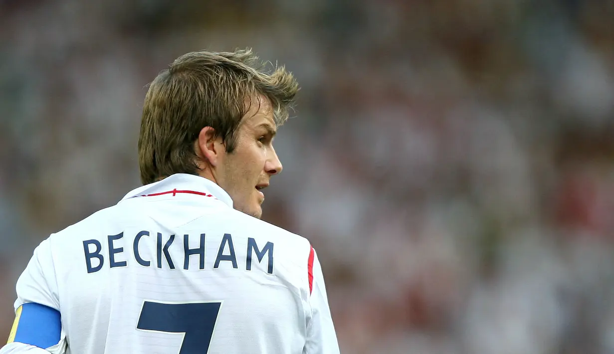 Sementara itu, gol tersebut menjadi yang terakhir bagi Beckham di Piala Dunia bersama Timnas Inggris. (AFP/Valery Hache)