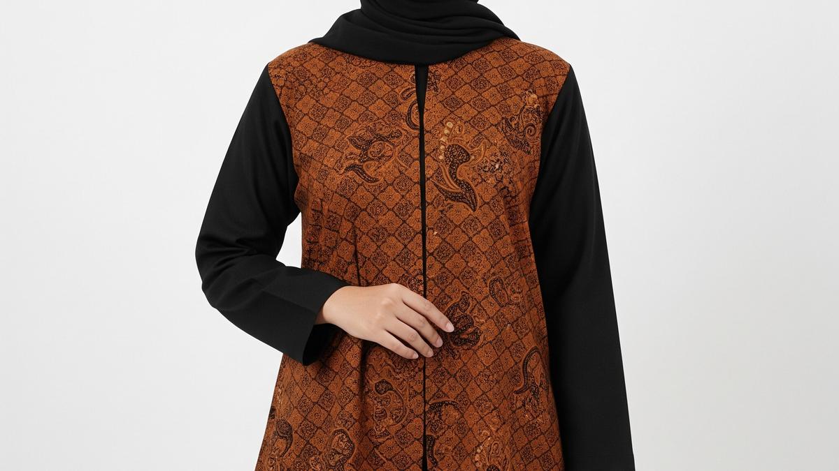 8 Inspirasi Tunik Batik untuk Hijaber, Tampil Anggun dan Trendy di Berbagai Acara