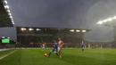 Suasana laga antara Stoke melawan Everton di Stadion Britannia, Inggris, Sabtu (6/2/2016). Stoke takluk 0-3 dari Everton. (Reuters/Ed Sykes)