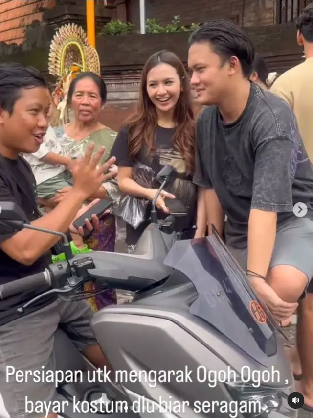 Nyepi - Ramadhan Berdekatan, Ini 6 Momen Rizky Febian dan Mahalini Saling Toleransi