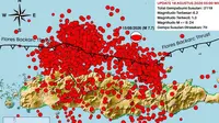 2.119 Gempa Susulan Terjadi di NTT, 70 Dirasakan Warga