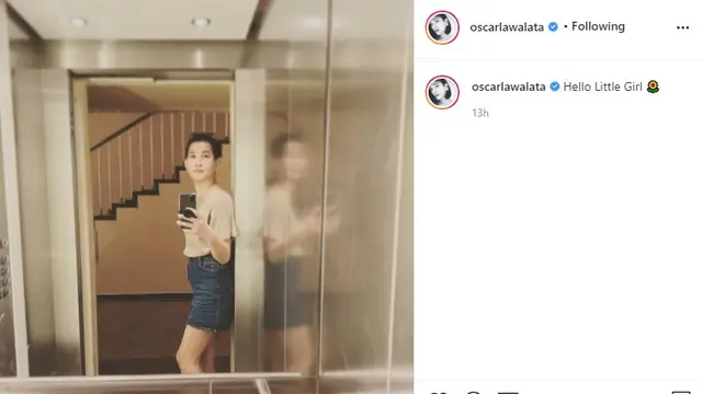 Oscar Lawalata (Foto: Instagram/@oscarlawalata)