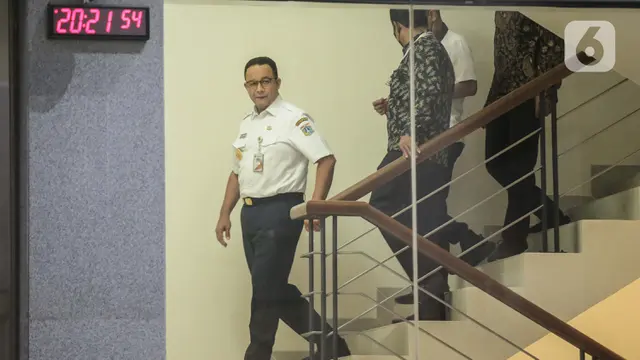Ekspresi Anies Baswedan Usai 11 Jam Diperiksa KPK