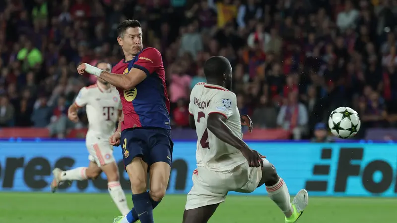 Hasil Liga Champions: Raphinha Hattrick, Barcelona Gulung Bayern Munchen 4-1  - Bola Liputan6.com