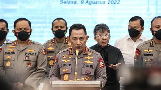 Kapolri Umumkan Irjen Ferdy Sambo Tersangka Pembunuhan Brigadir Yoshua