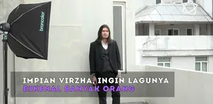 Perjuangan Virzha demi karya-karya musiknya dikenal oleh banyak orang.
