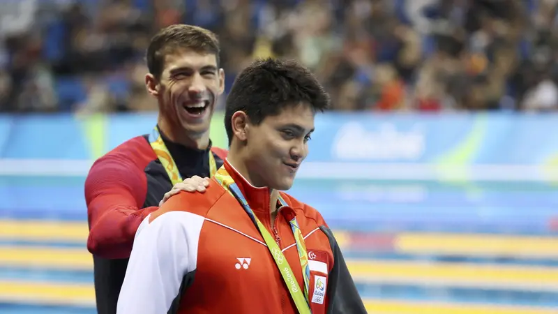 Joseph Scooling dan Michael Phelps