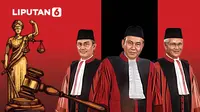 Banner Infografis Menanti Sidang Etik 9 Hakim Konstitusi Pemutus Syarat Capres-Cawapres. (Liputan6.com/Abdillah)