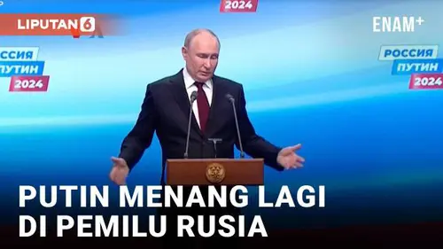 VIDEO: Reaksi Dunia atas Kemenangan Kembali Putin di Pemilu Rusia