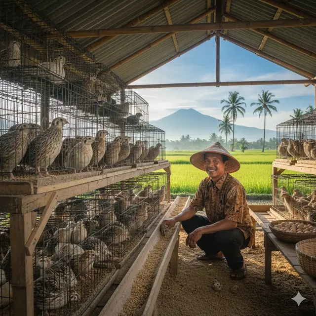 Ternak modal kecil (Foto: Gemini AI)