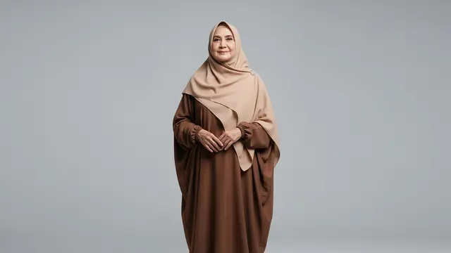 Gamis Cokelat Susu