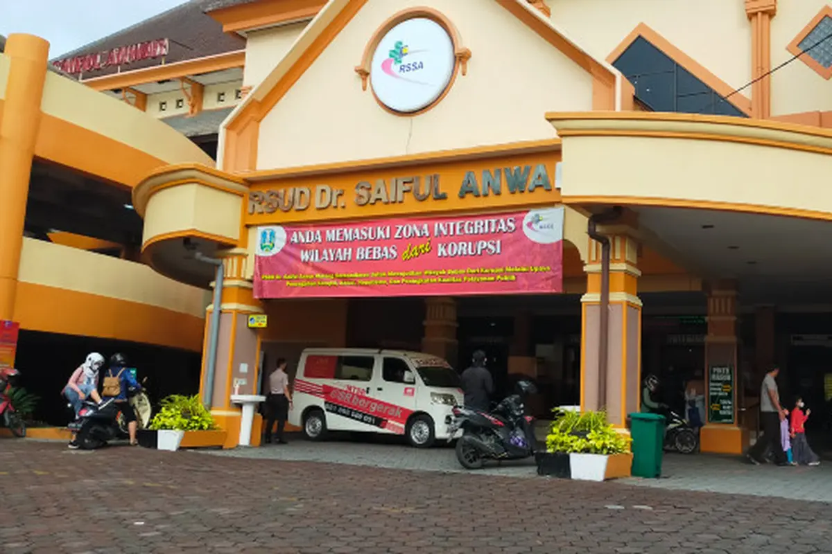 RS Saiful Anwar Anwar Malang. (Liputan6.com/Zainul Arifin)