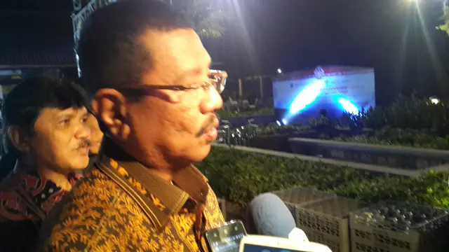 Gubernur Sumatera Utara Tengku Erry Nuradi saat menghadiri Lake Toba Forum 2017 (Rizki Akbar Hasan/Liputan6.com)