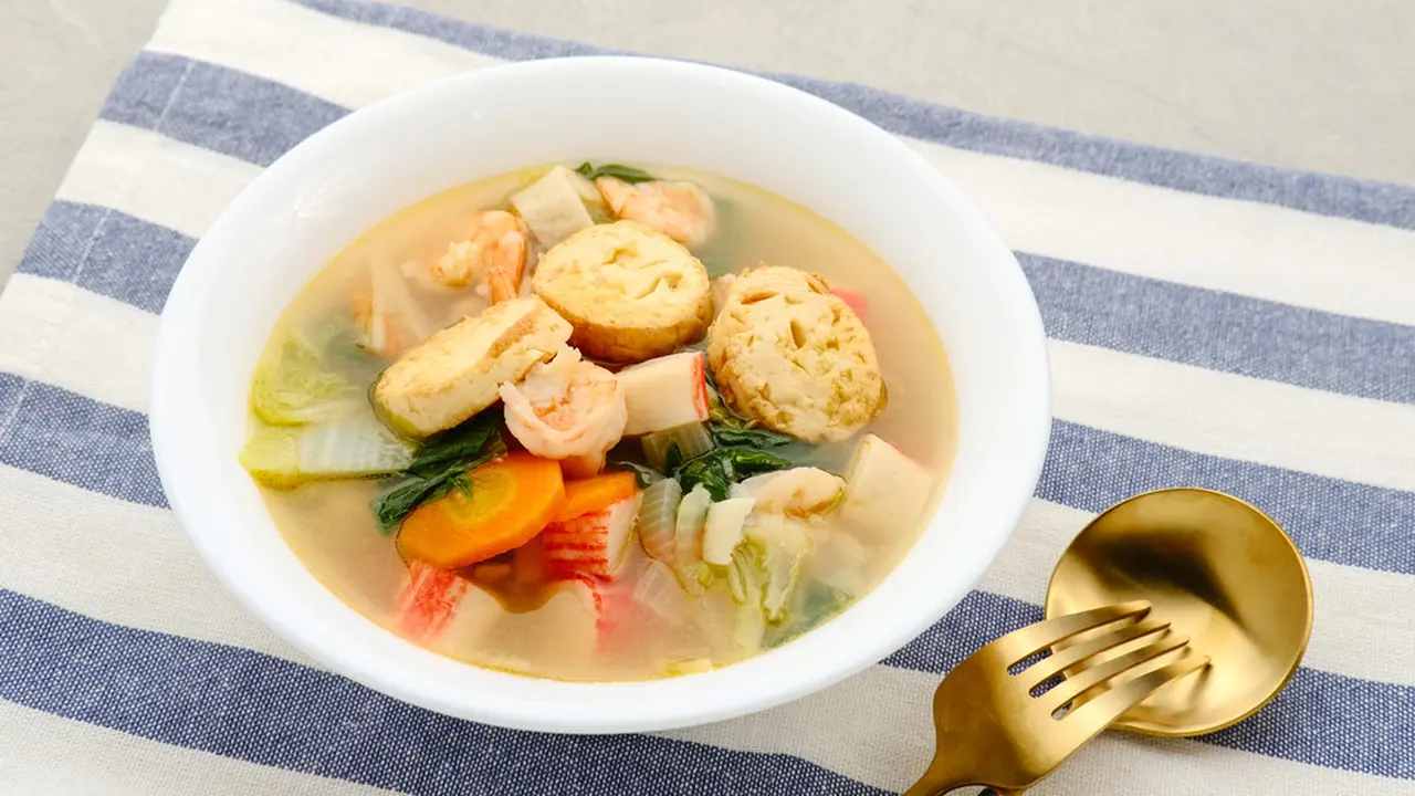 Ilustrasi sapo tahu sayur
