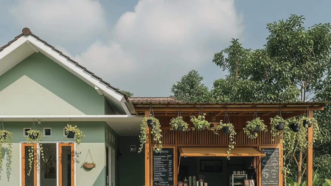 Rumah Minimalis Sederhana Ada Tokonya
