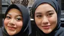 Belakangan ini, Aaliyah pun mengikuti kajian bersama Aurel dan rekan artis lainnya. Aaliyah dan Aurel pun tampil dengan kerudung warna hitam serasi. [@aaliyah.massaid]