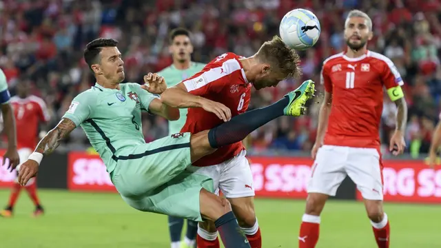 Swiss vs Portugal. (AFP)