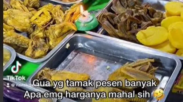 Viral Pria Makan Berdua di Warung Pinggir Jalan Habis Rp160 Ribu