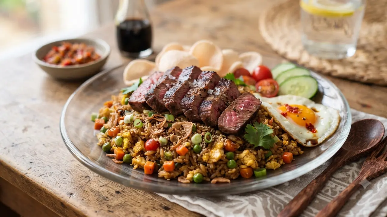 Resep Nasi Goreng Wagyu Ala Rumahan