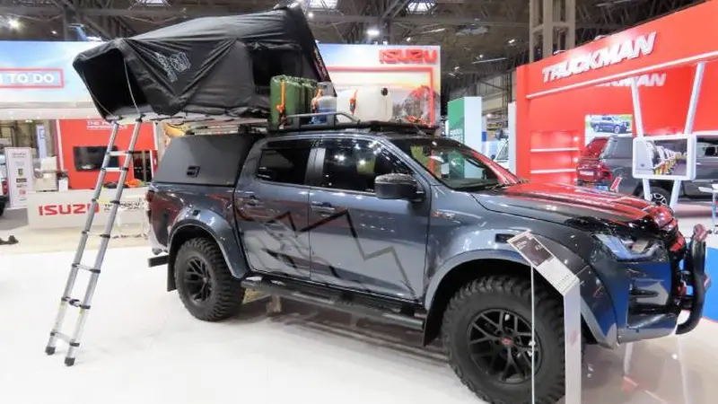 Modifikasi Camper Van Isuzu D-Max Ini Bisa Jadi Alternatif (Isuzu UK)