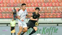 Duel Arema FC melawan Madura United di Stadion Kapten I Wayan Dipta, Gianyar, Bali, Sabtu (28/10/2023) pada lanjutan BRI Luga 1 2023/2024 hari Sabtu (28/10/2023). (Dokumentasi Arema)