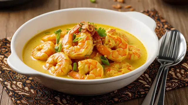 Resep Opor Udang
