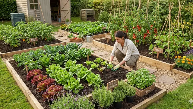 Rahasia Cara Menata Edible Garden Biar Rapi Seperti Kebun Organik Profesional