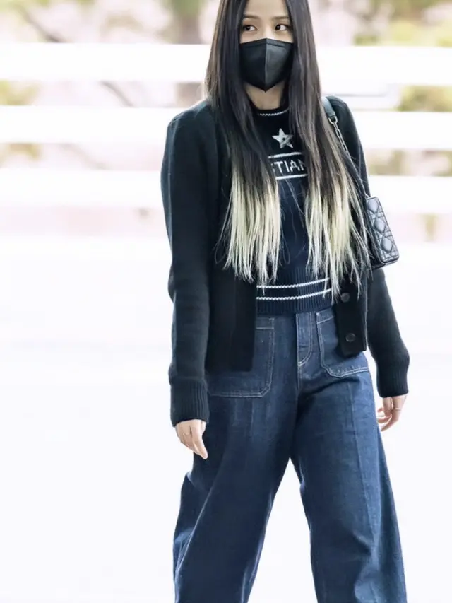 Menuju Paris Fashion Week, Jisoo BLACKPINK Tampil dengan Gaya Rambut Terbaru/dok. sooyaaa__
