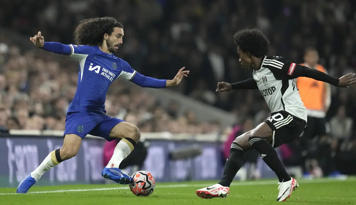Berkat hasil ini, Chelsea berhak naik ke peringkat 11 klasemen dengan perolehan poin 8. (AP Photo/Kin Cheung)