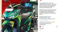 Honda Vario 150 edisi khusus Persebaya Surabaya. (instagram MPM Honda)