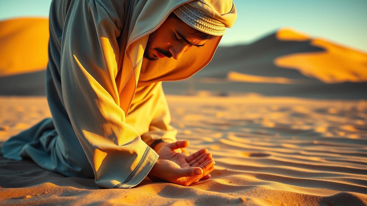 tata cara tayamum dan niatnya