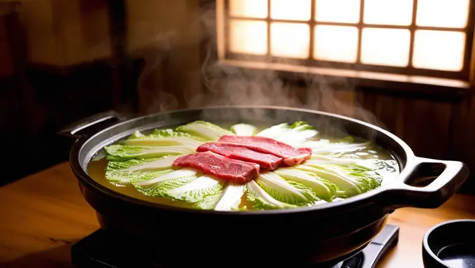 Resep Mille Feuille Nabe ala Jepang yang Hangat dengan Lapisan Kol dan Daging