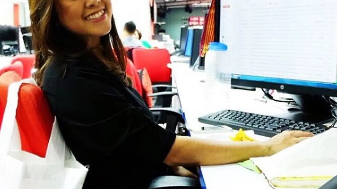 Putri Ayuningtyas, salah satu moderator debat cawapres 2019. (Foto: Instagram @putrigrimaldy)