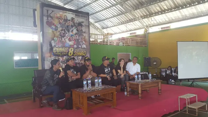 Indro Warkop Mulai Promosikan Film Comic 8: Casino Kings Part 2