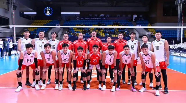 Hasil Sementara Final AVC Men's Volleyball Cup 2026: Indonesia Ungguli Korea Selatan 2-0