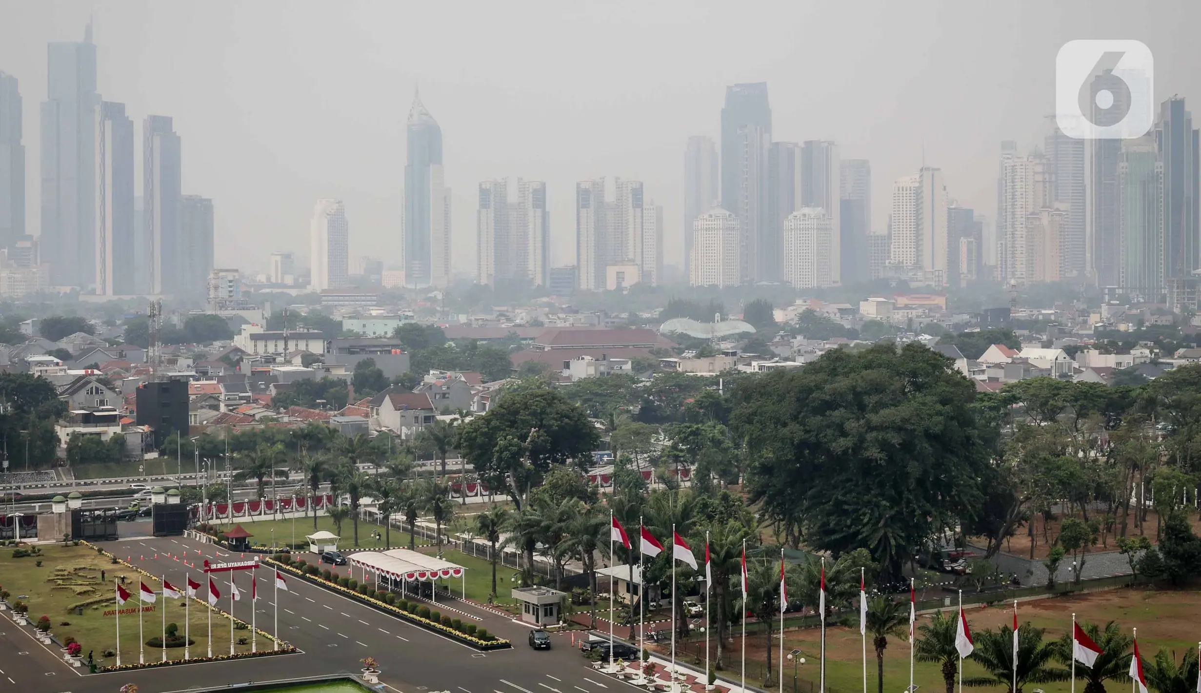 Jakarta Kembali Raih Posisi Satu Kota Paling Berpolusi Di Dunia Foto