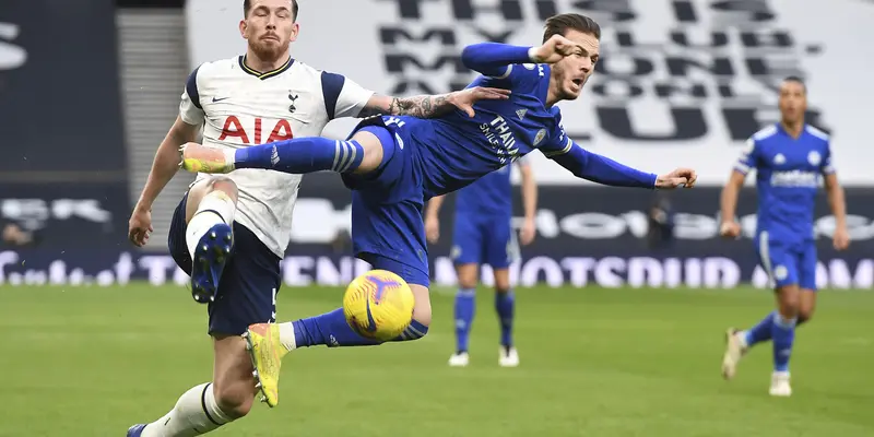 Tottenham Tak Berkutik Dipecundangi Leicester di Kandang Sendiri