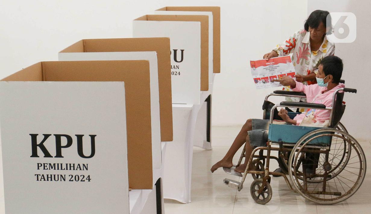 Perkiraan waktu pemungutan suara, termasuk penghitunga suara serta hal-hal teknis semisal sarana untuk penyandang disabilitas. (Liputan6.com/Herman Zakharia)