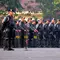 Ratusan personel Brimob mengikuti gelar pasukan pengamanan KAA di Mako Brimob Kelapa Dua, Depok, Selasa (14/5/2015). Sebanyak 3.000 personel Brimob Polri diterjunkan mengawal Konferensi Tingkat Tinggi Asia-Afrika. (Liputan6.com/Yoppy Renato)