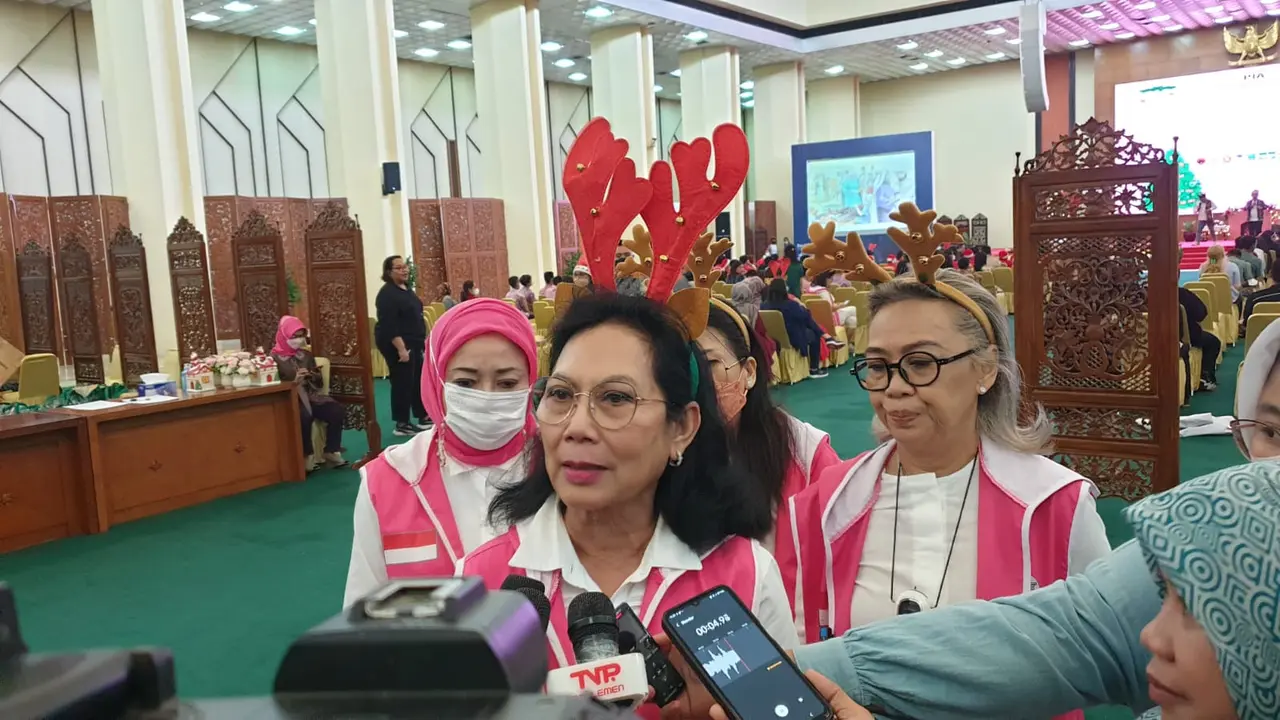 Jelang perayaan Natal, Persaudaraan Istri Anggota (PIA) DPR RI mengundang 150 anak dari tiga yayasan panti asuhan di Jakarta.