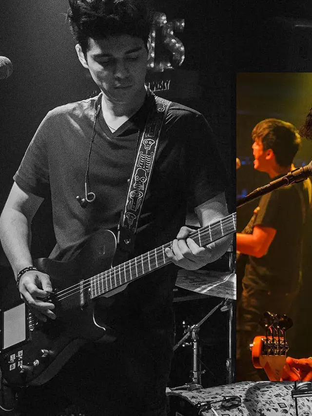 Tampil Keren, Ini 7 Potret Maxime Bouttier saat Jadi Anak Band