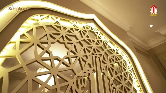 Ruang Tamu Rumah Shireen Sungkar dan Teuku Wisnu. (Foto: YouTube The Sungkars)