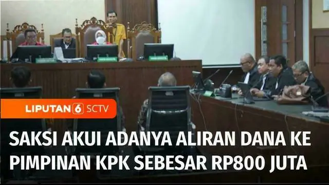 Saksi mahkota dalam kasus korupsi Mantan Menteri Pertanian, Syahrul Yasin Limpo menyebut adanya permintaan sejumlah uang dari Pimpinan KPK.