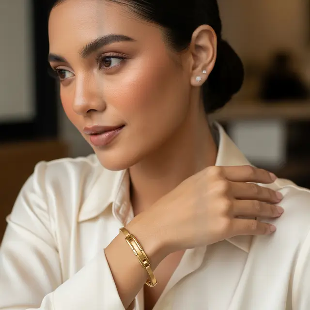Model Gelang Emas Aman Dipakai Ibu Sehari-hari dan Acara Spesial