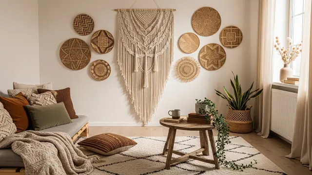 Macrame dan Anyaman: Tekstur Hangat ala Boho
