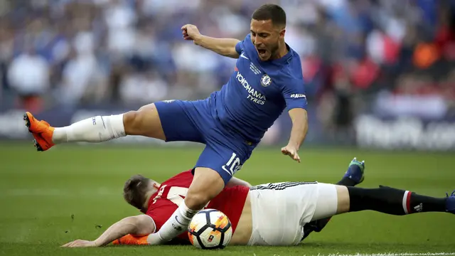 Manchester United, Chelsea,Piala FA 2018