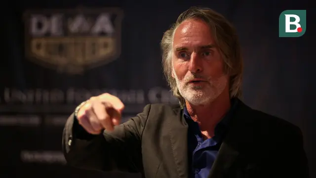 Konferensi Pers Perkenalan Pelatih Baru Dewa United Jan Olde Riekerink untuk BRI Liga 1 2022/2023