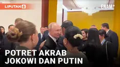 Pelukan Hangat Jokowi dan Vladimir Putin di Beijing