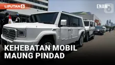 KEHEBATAN MAUNG PINDAD YANG RESMI JADI MOBIL DINAS MENTERI