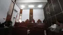 Suasana sidang praperadilan mantan Menteri ESDM, Jero Wacik di Pengadilan Negeri Jakarta Selatan, Selasa (28/4/2015). Dalam sidang putusan tersebut, PN Jaksel menolak praperadilan yang diajukan Jero Wacik terhadap KPK. (Liputan6.com/Helmi Afandi)